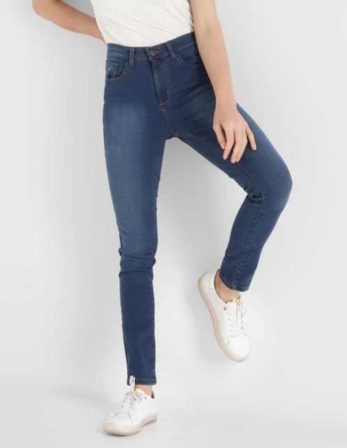 Jeans super skinny Non Stop corte pretina para mujer en SB
