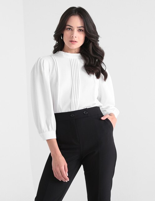 Blusas blancas suburbia Clearance