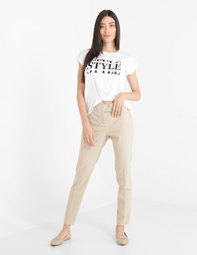Pantalón Contempo amplio para mujer