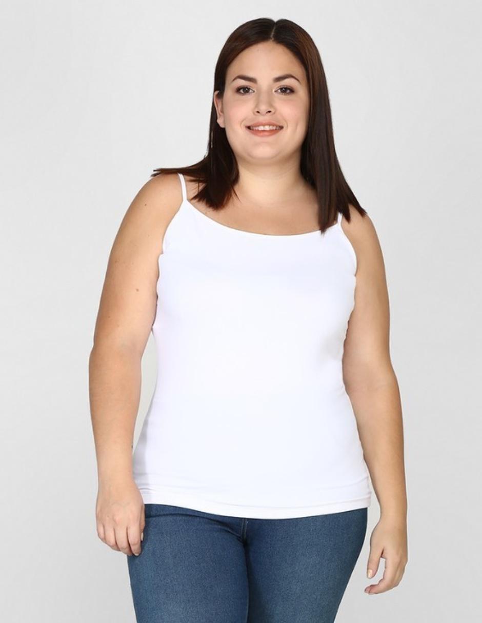 Top cuello redondo Top cuello redondo