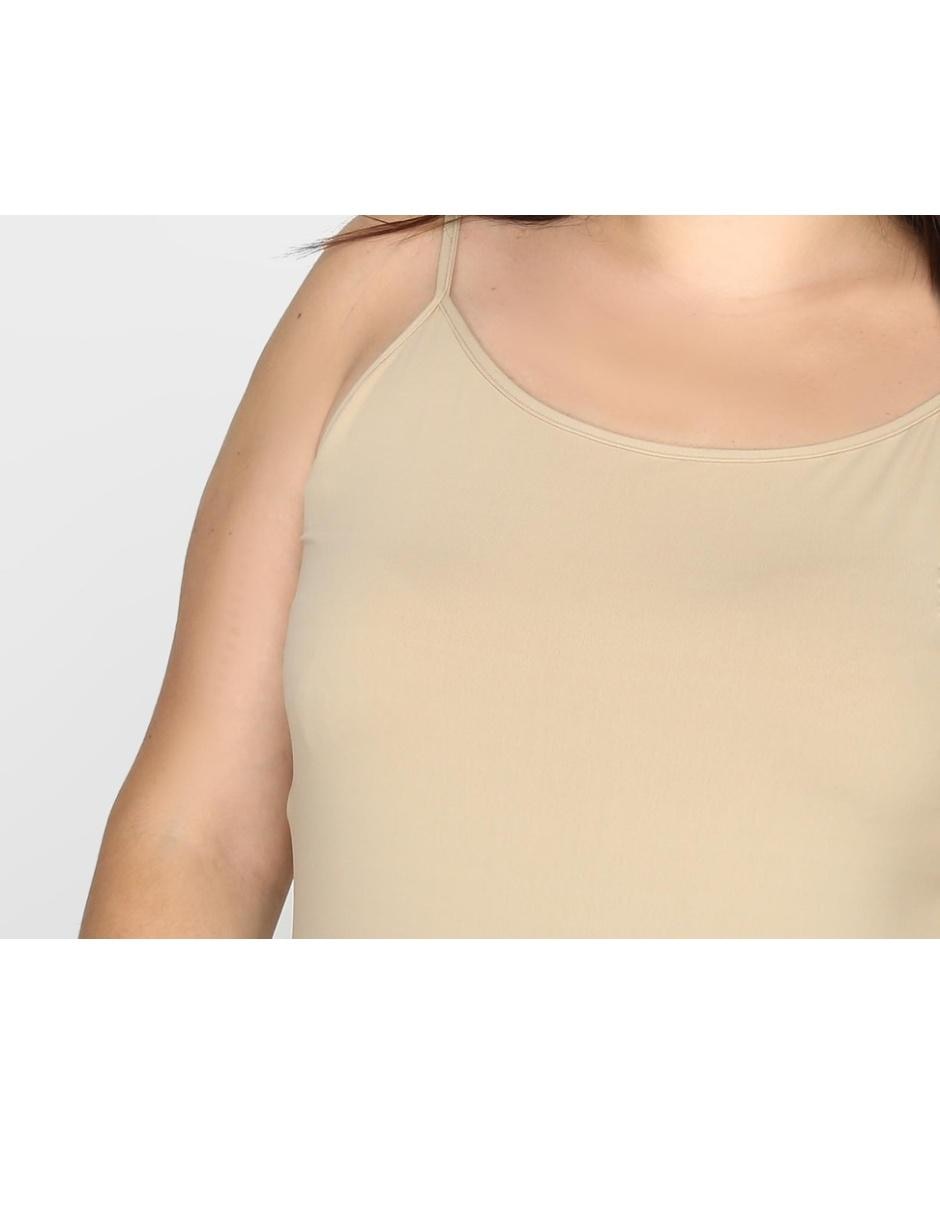Top cuello regular tirante delgado 4