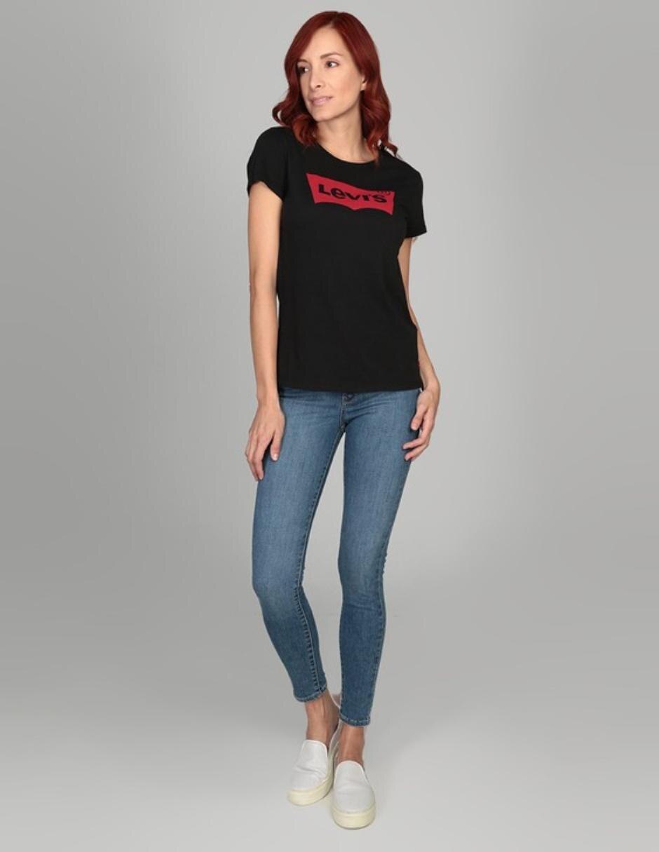 Playera levi's mujer cheap negra