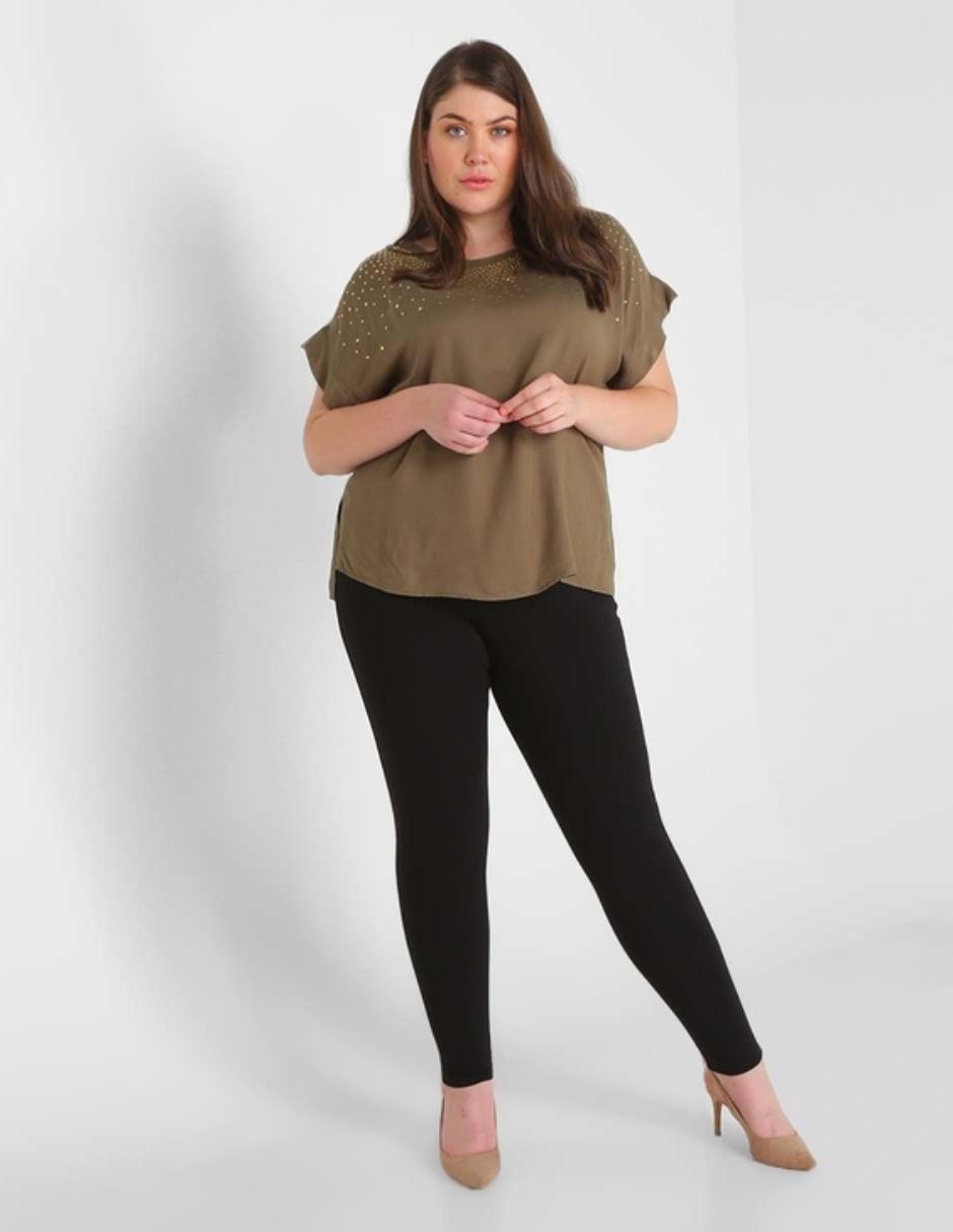 Legging a la cintura con elástico para mujer 3