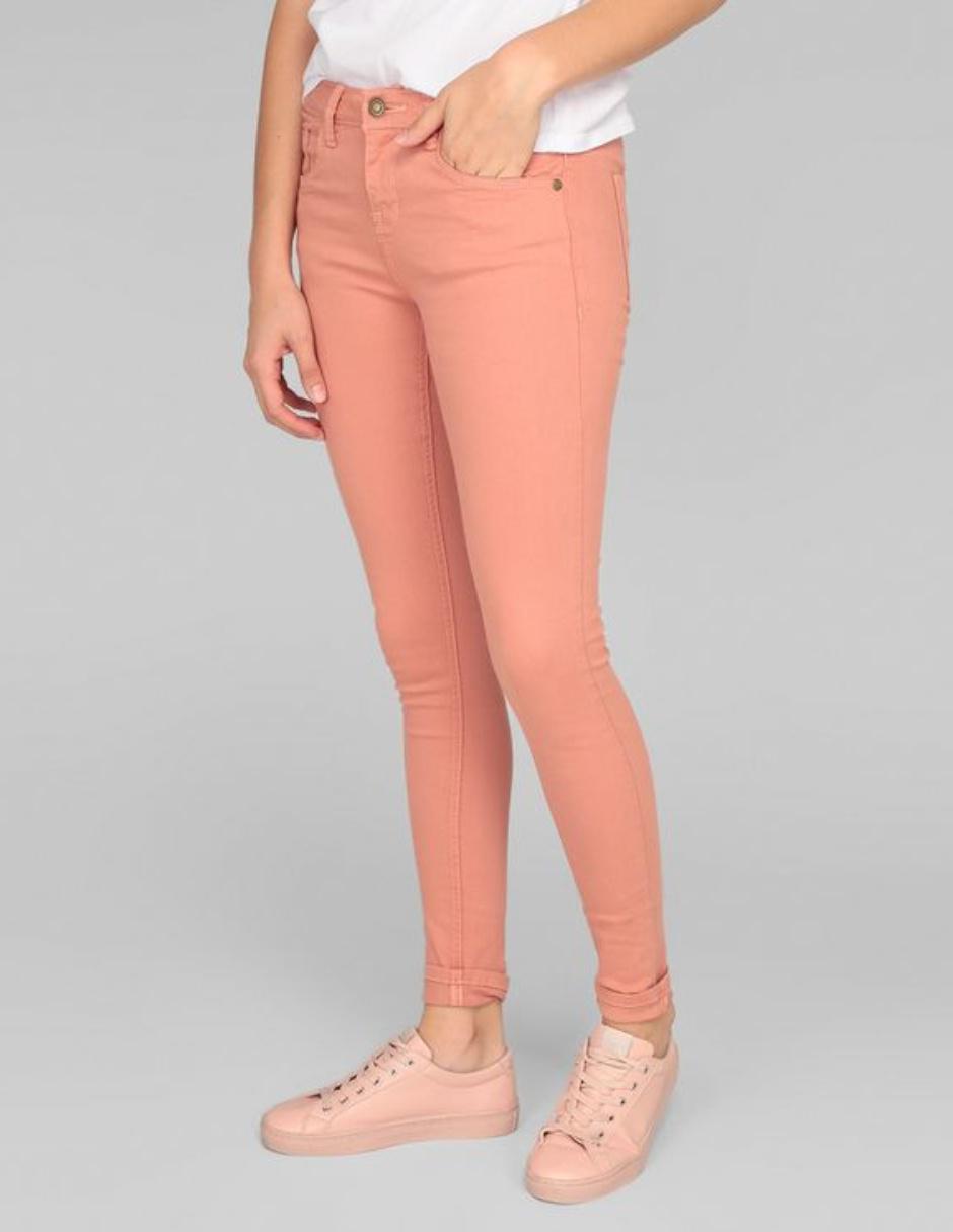 Jeans de skinny cintura media para mujer 1