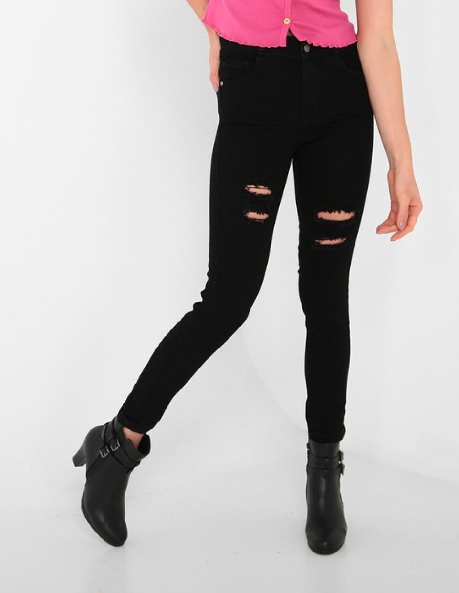 Jeans Oh Pomp! corte skinny con bolsillos en SB