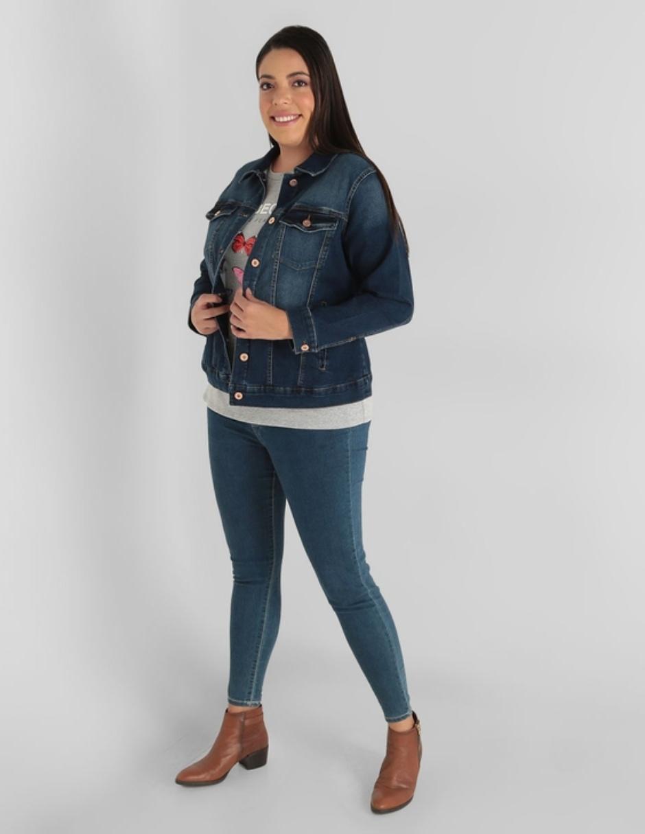Chamarra de mezclilla para mujer 7