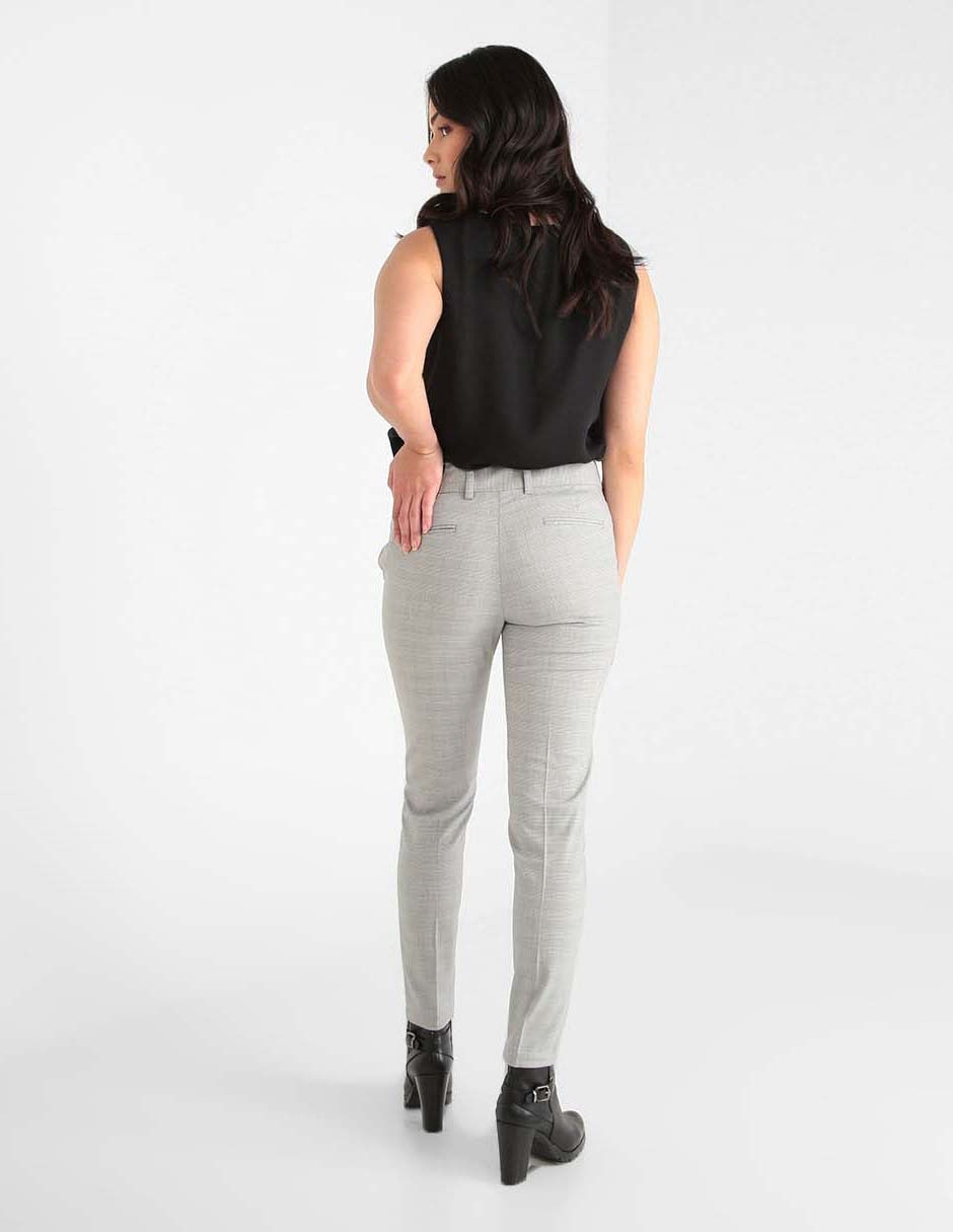 Pantalón corte recto con bolsillos 2
