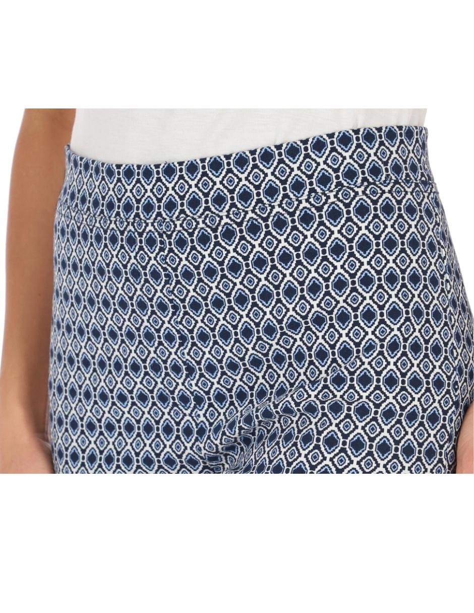 Pantalón corte skinny con diseño gráfico 4