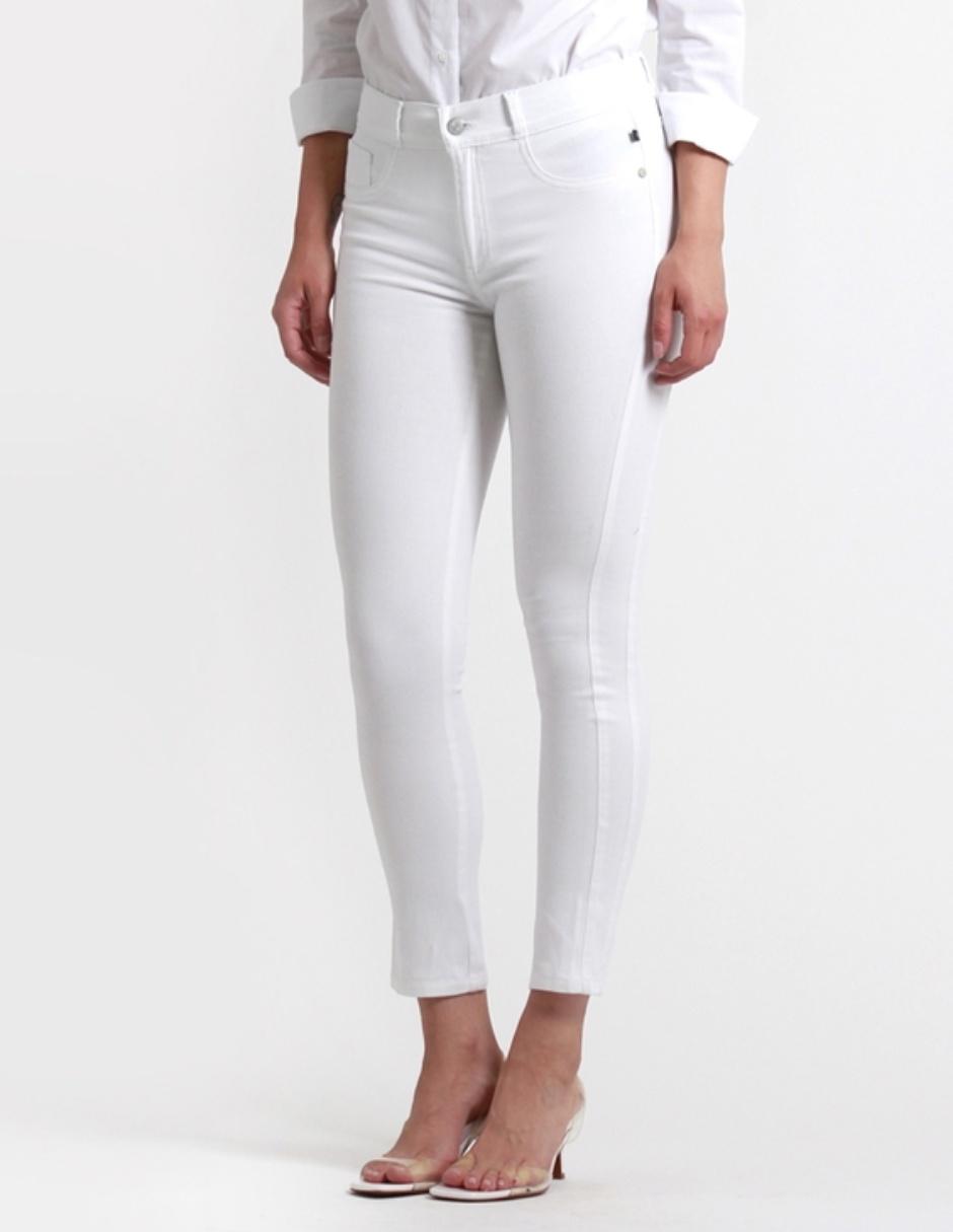 Jeans skinny Oh Pomp corte cintura alta para mujer en SB