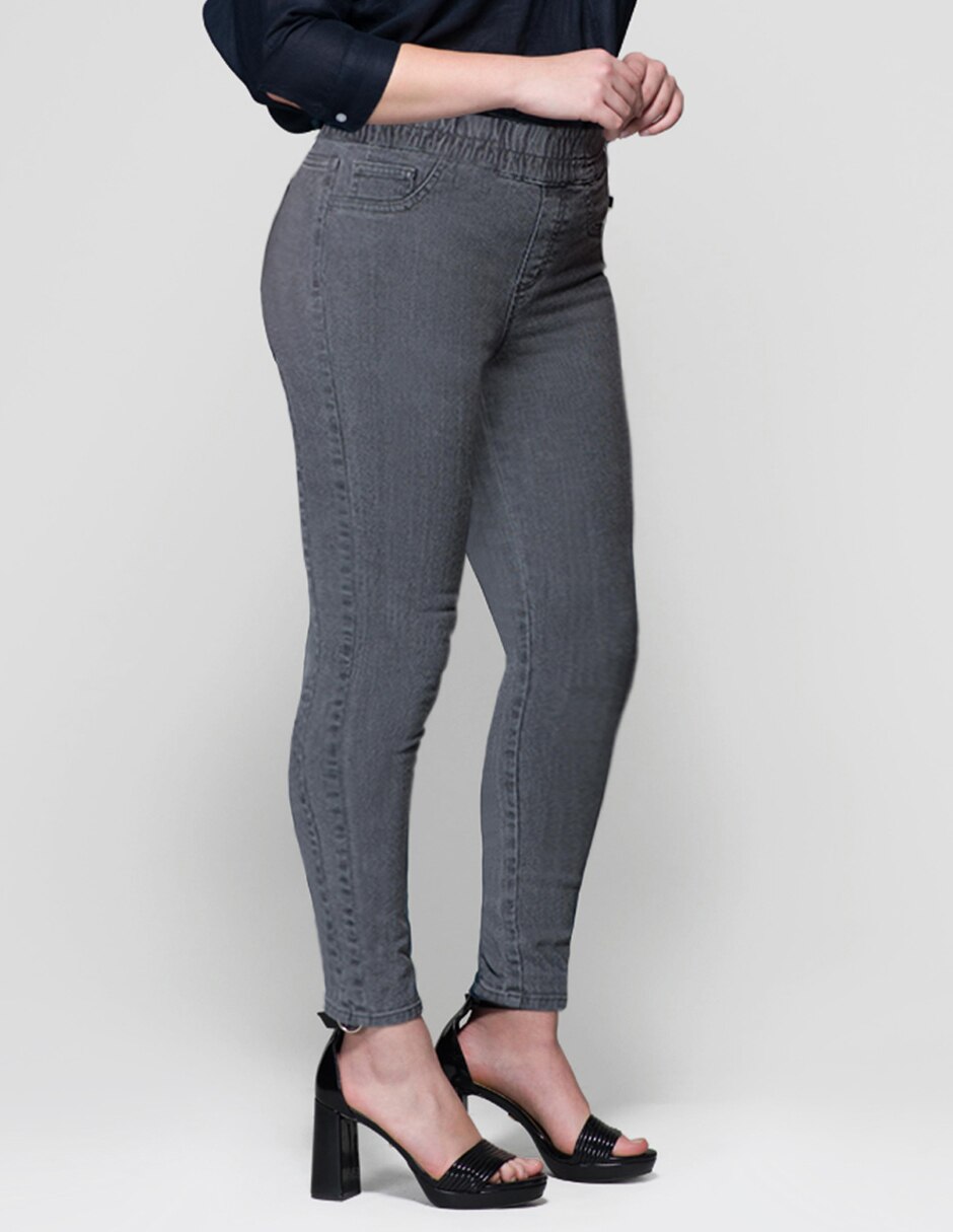 Jegging Oh Pomp! corte skinny cintura alta en SB
